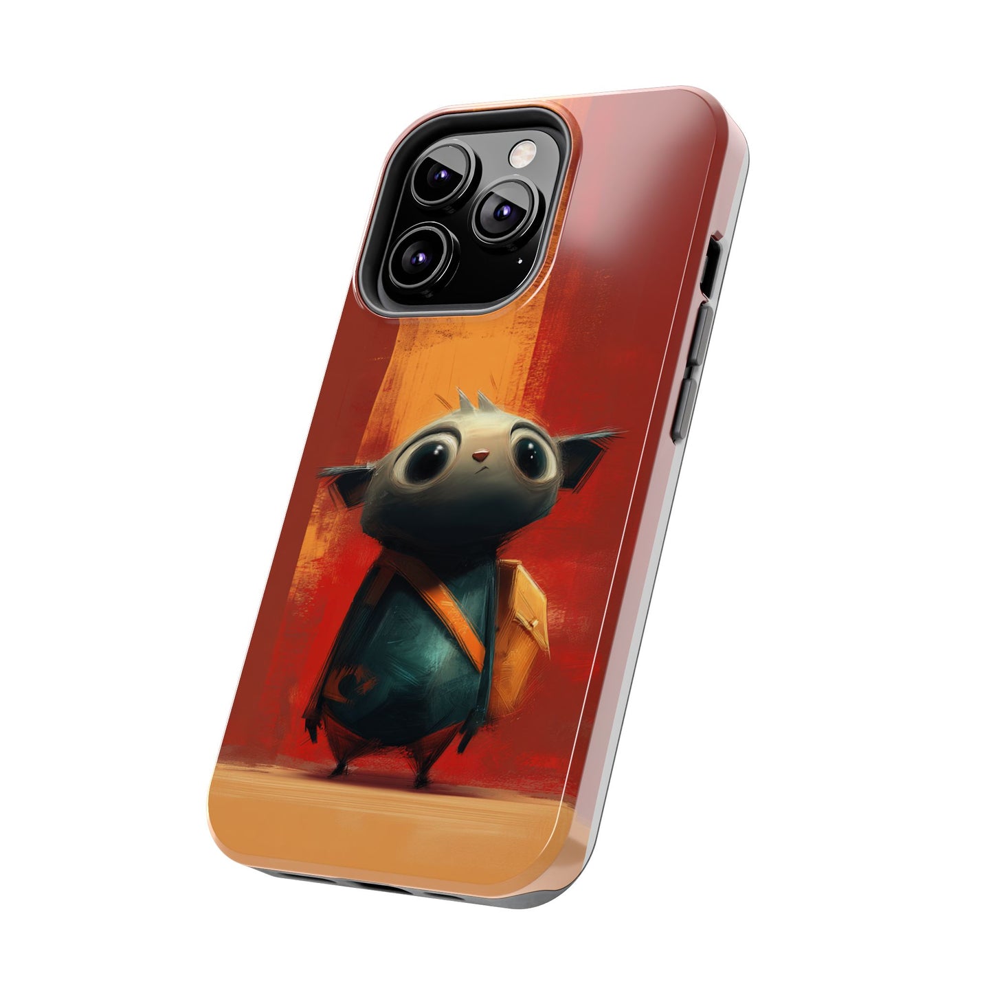 Adventurous Character Tough Phone Case - Durable Protection for Creative Souls