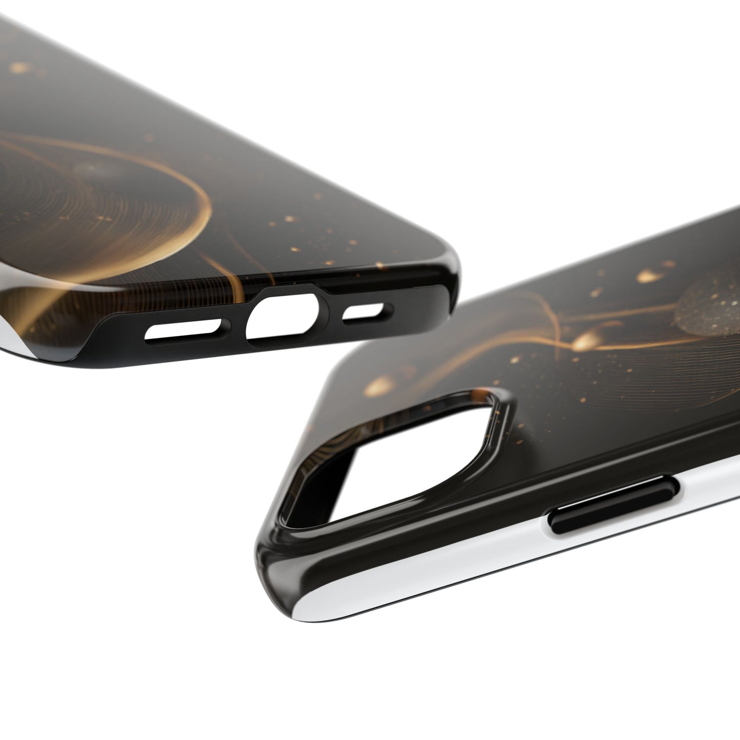 Elegant Abstract Galaxy Tough Phone Case - Perfect for Cosmic Art Lovers