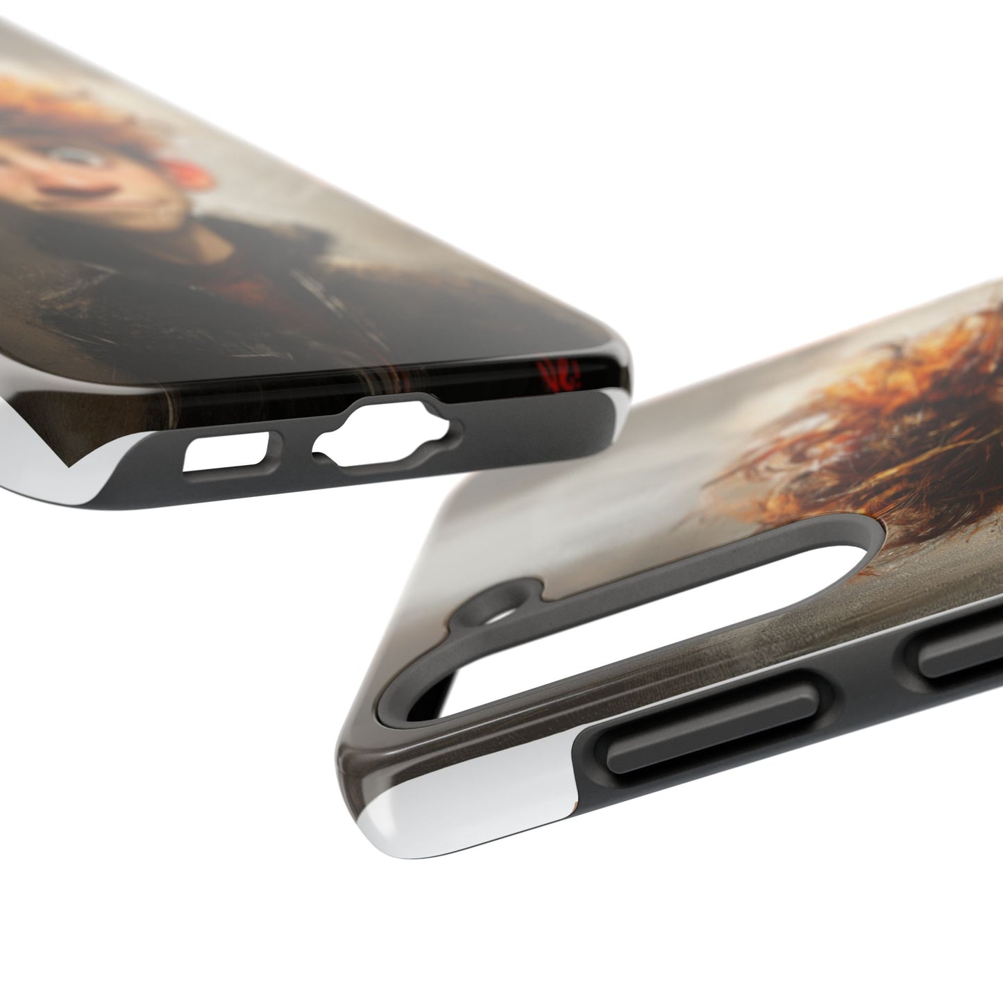 Whimsical Tough Phone Case – Unique Art Design for Creative Souls