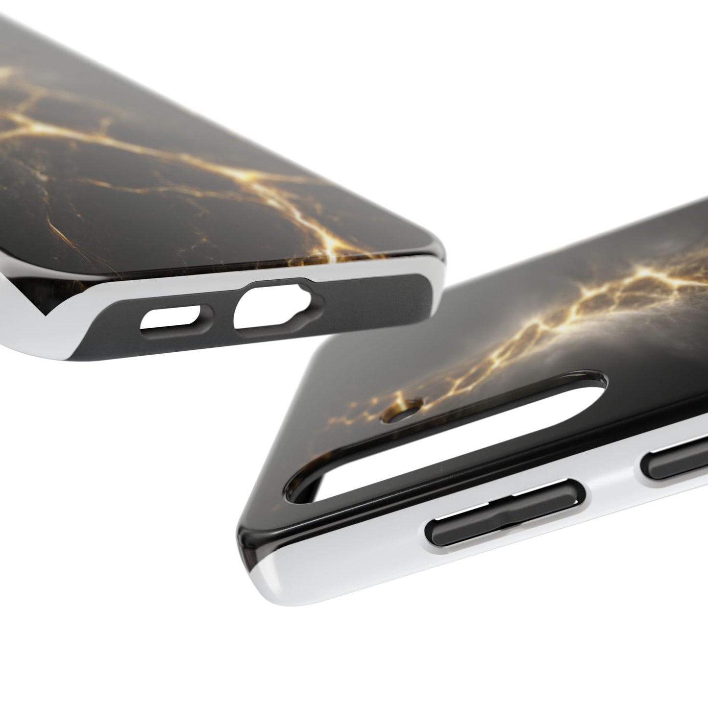 Lightning Bolt Tough Phone Case - Durable & Stylish Protection