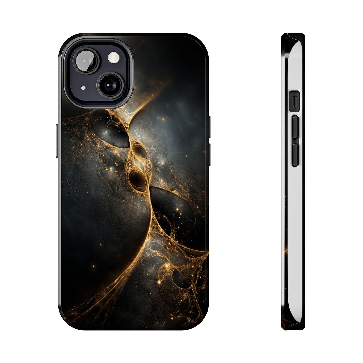 Galactic Elegance Tough Phone Case - Premium Protection for Cosmic Lovers
