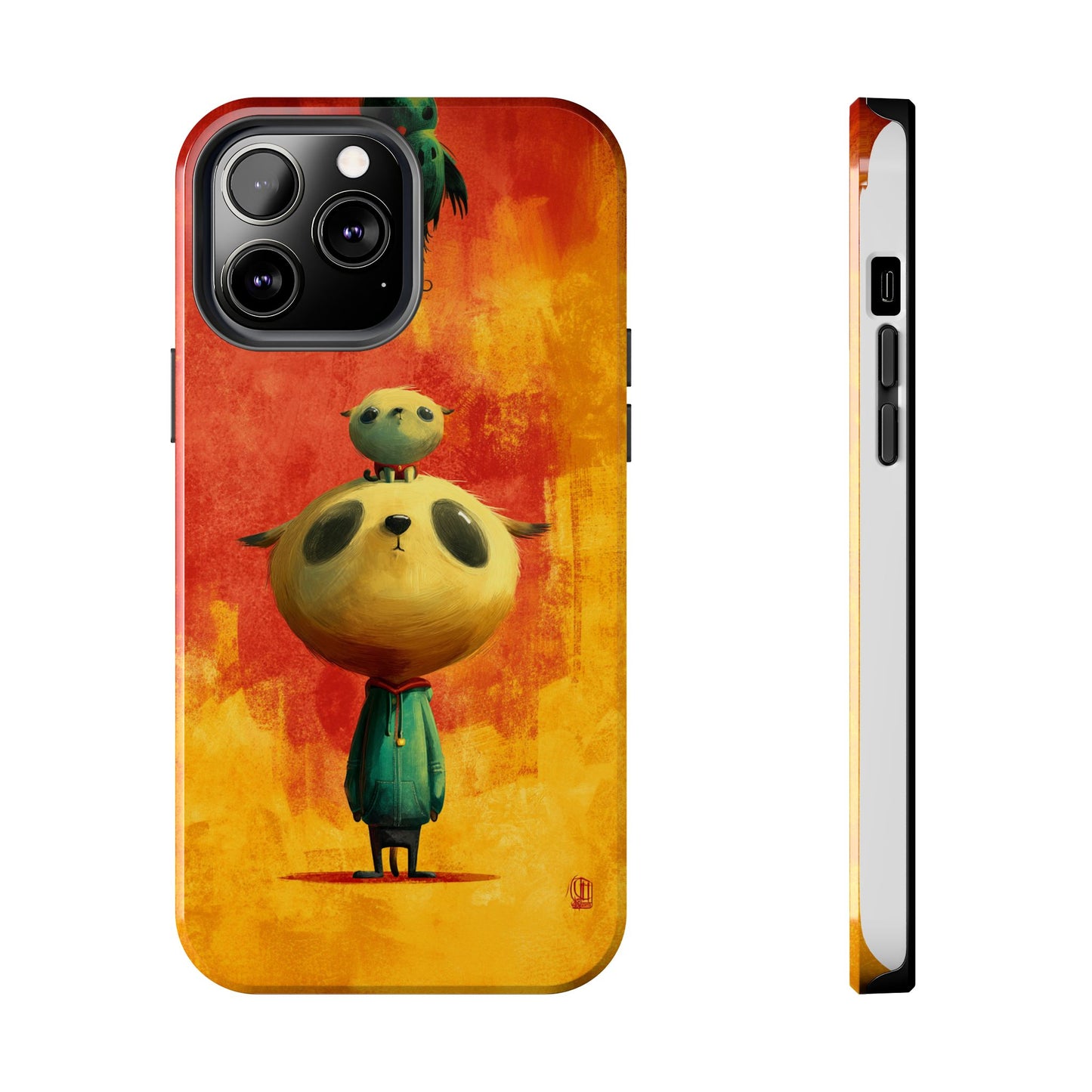 Whimsical Tough Phone Cases - Cute Animal Design for Trendy Protection