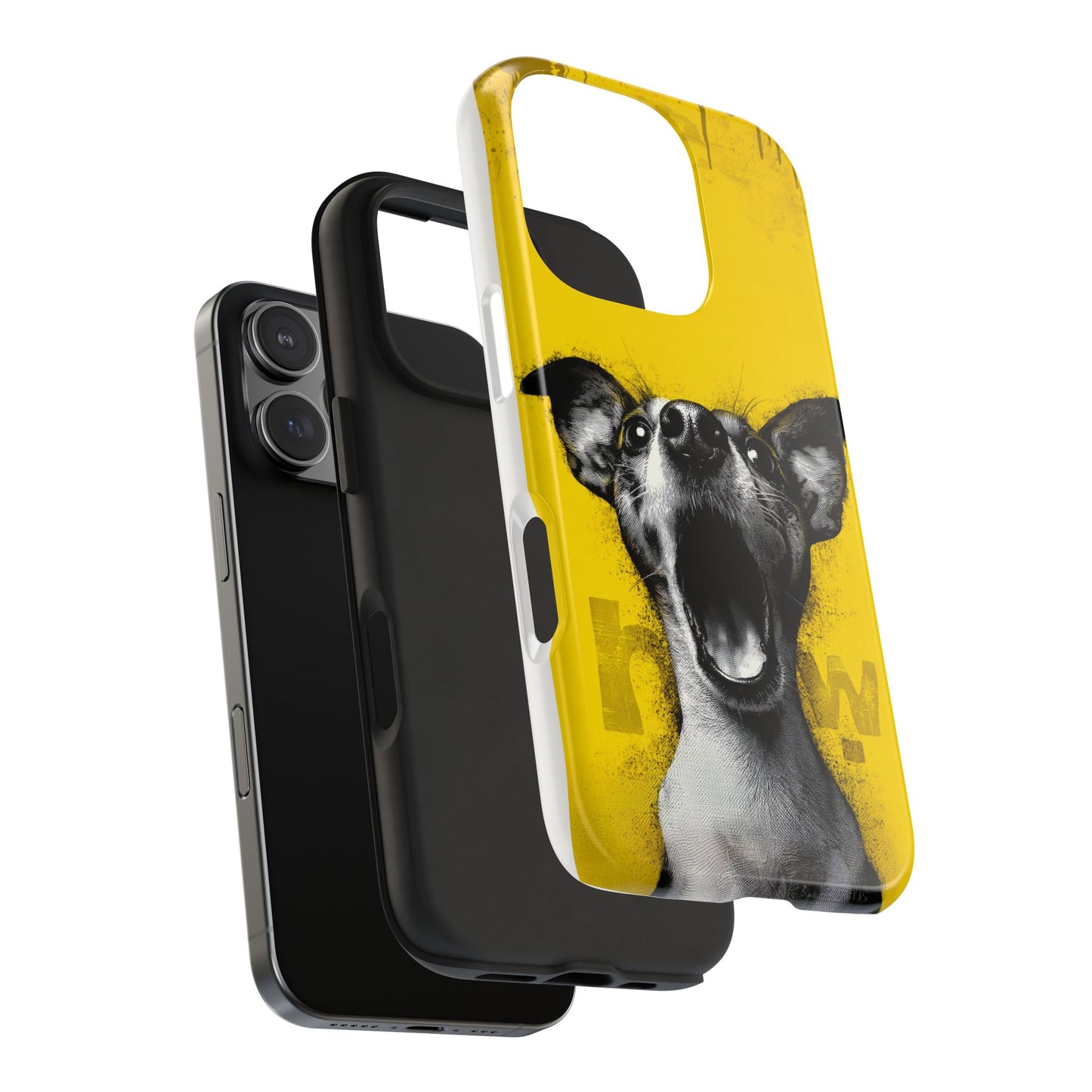 Vibrant Dog Lover Tough Phone Case – Durable Pet-Inspired Protection with Bold Design