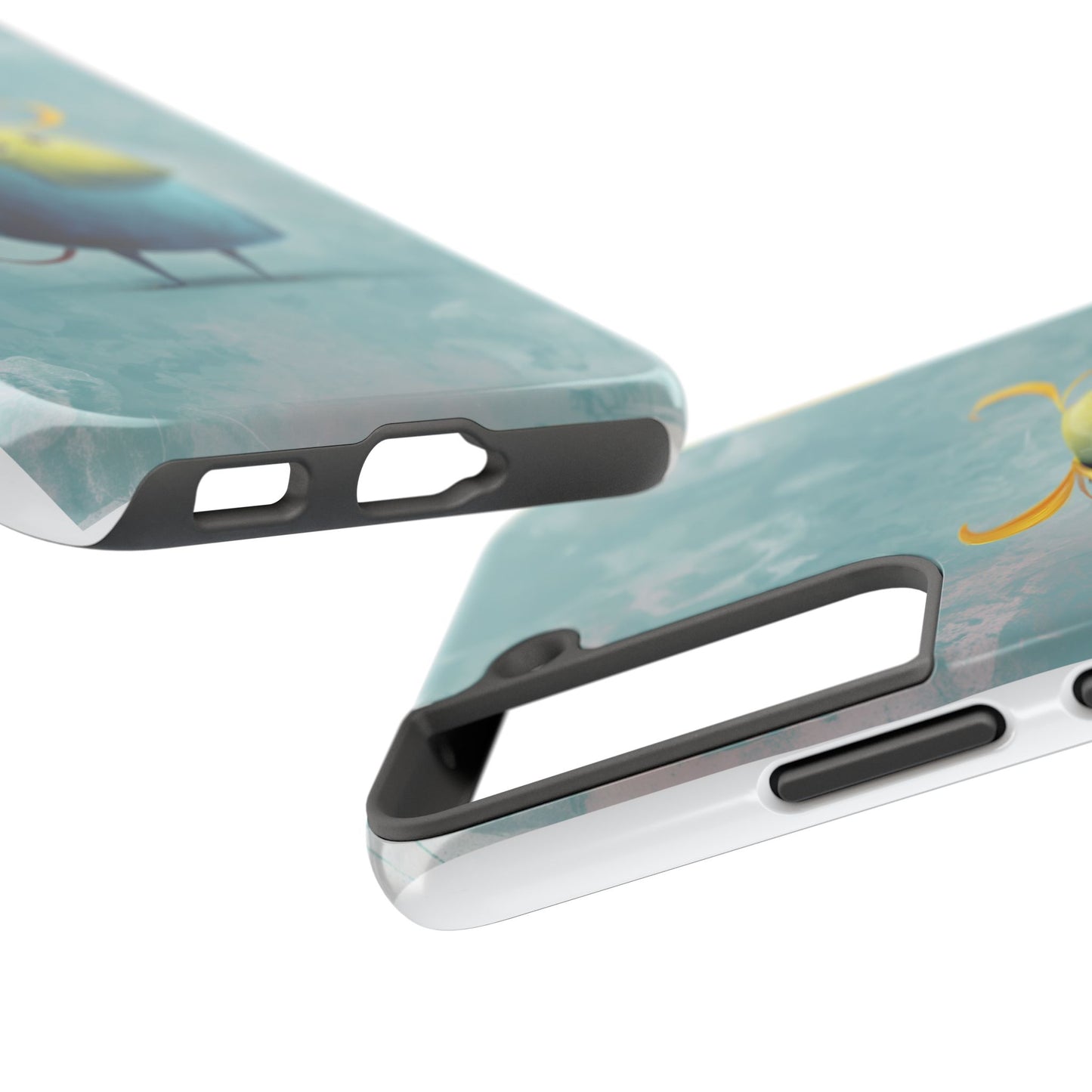 Cute Cartoon Bull Tough Phone Case - Durable & Fun Protection