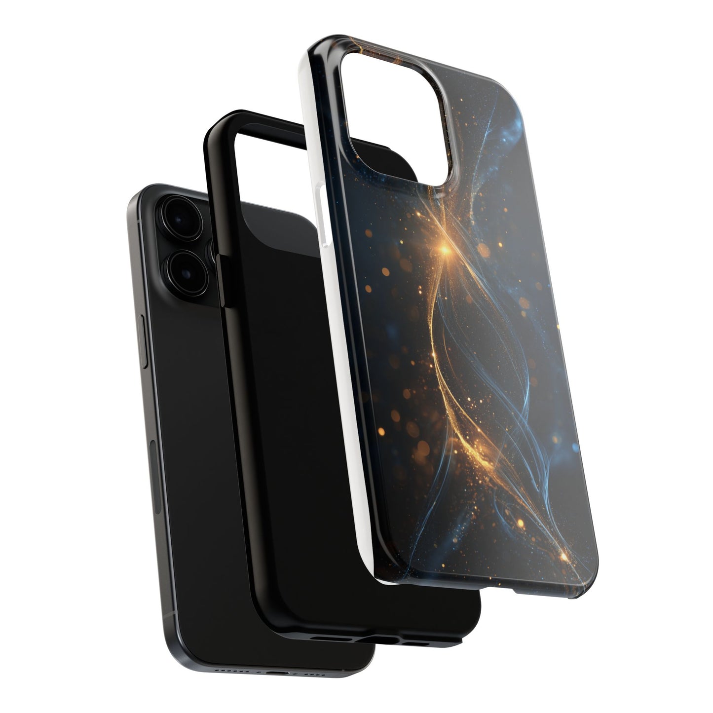 Cosmic Swirl Tough Phone Case - Protective Cover for Stylish Tech Lovers