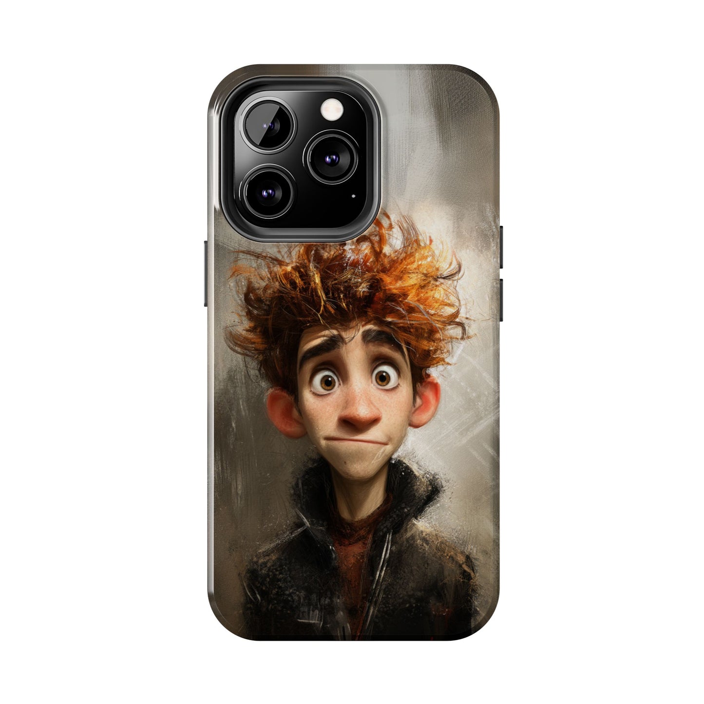 Whimsical Tough Phone Case – Unique Art Design for Creative Souls