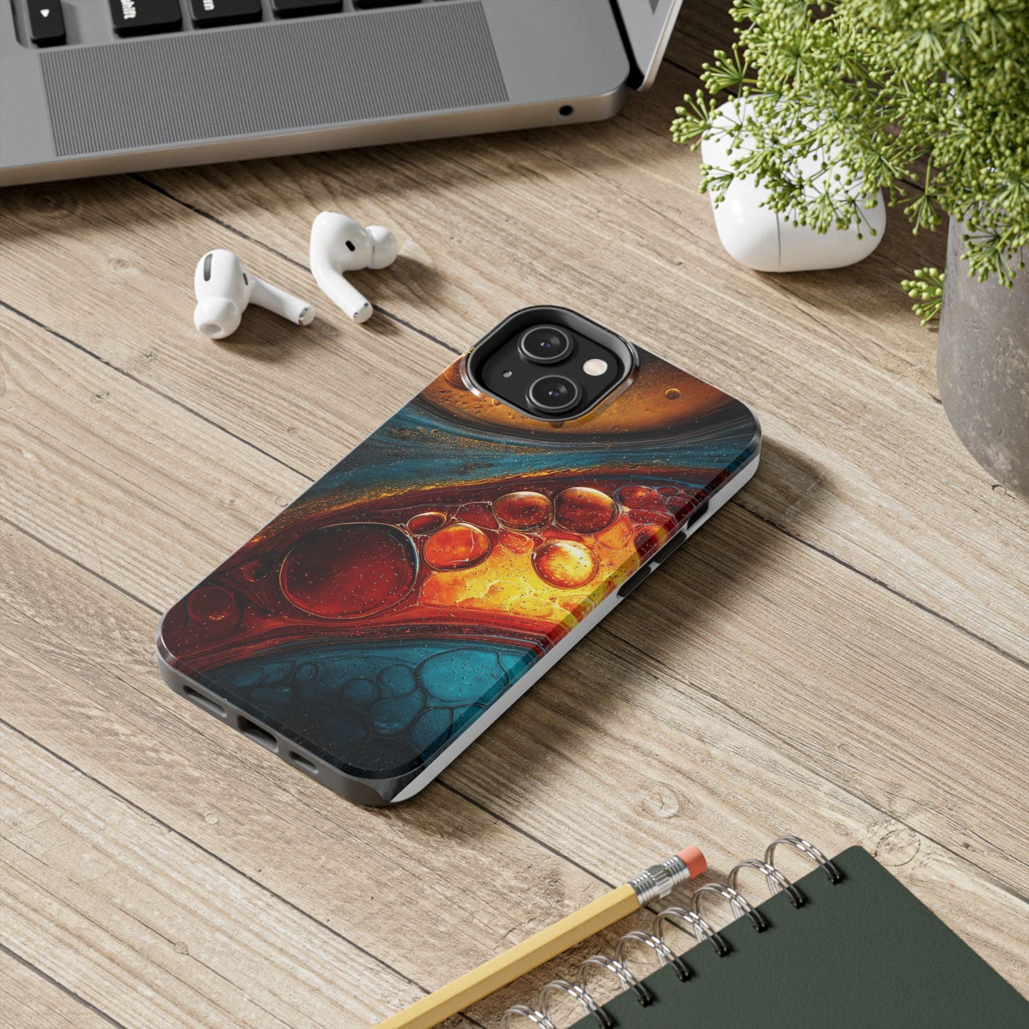 Vibrant Abstract Phone Case - Tough Protective Case for Style & Durability