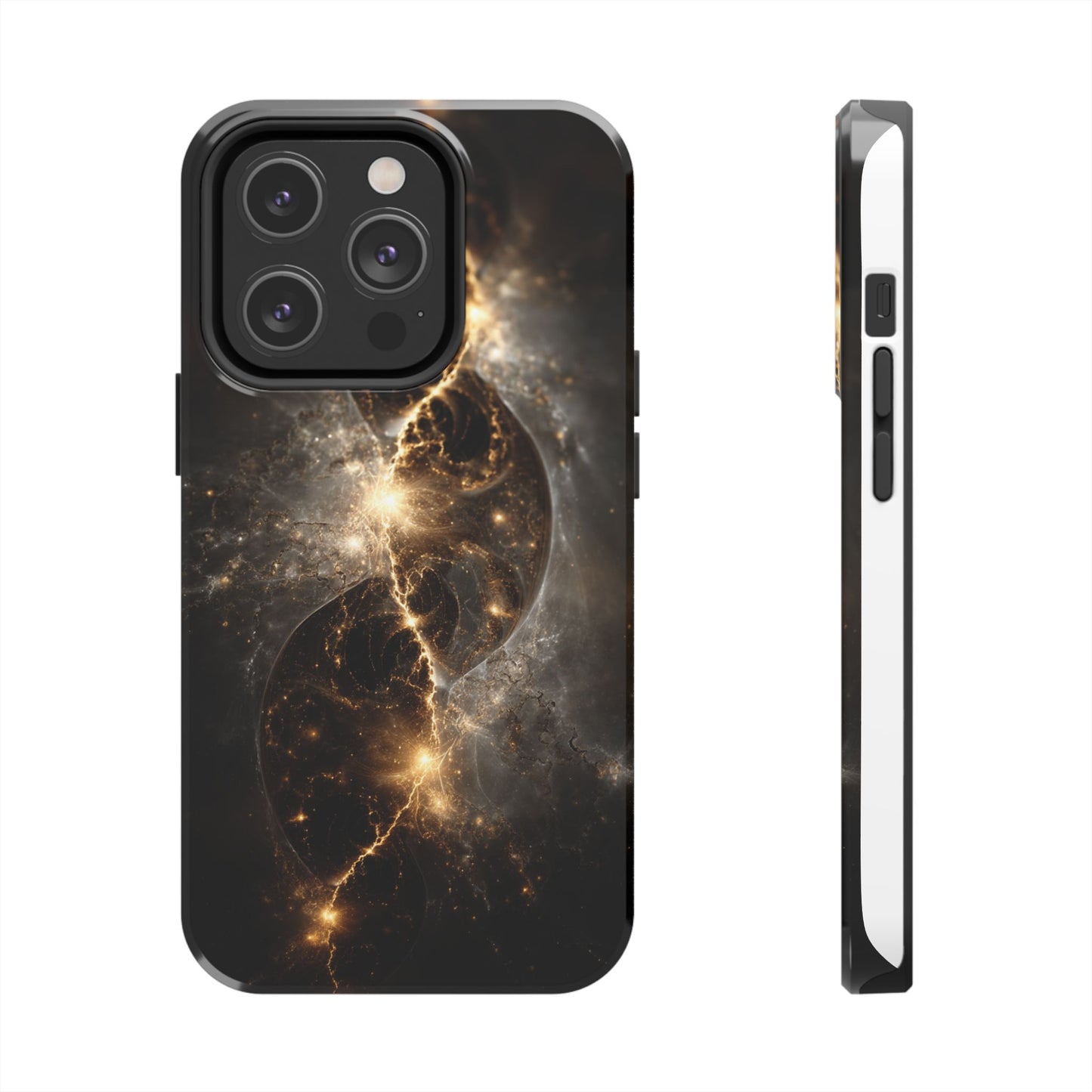 Galaxy-Inspired Tough Phone Case - Cosmic Protection for Your Device