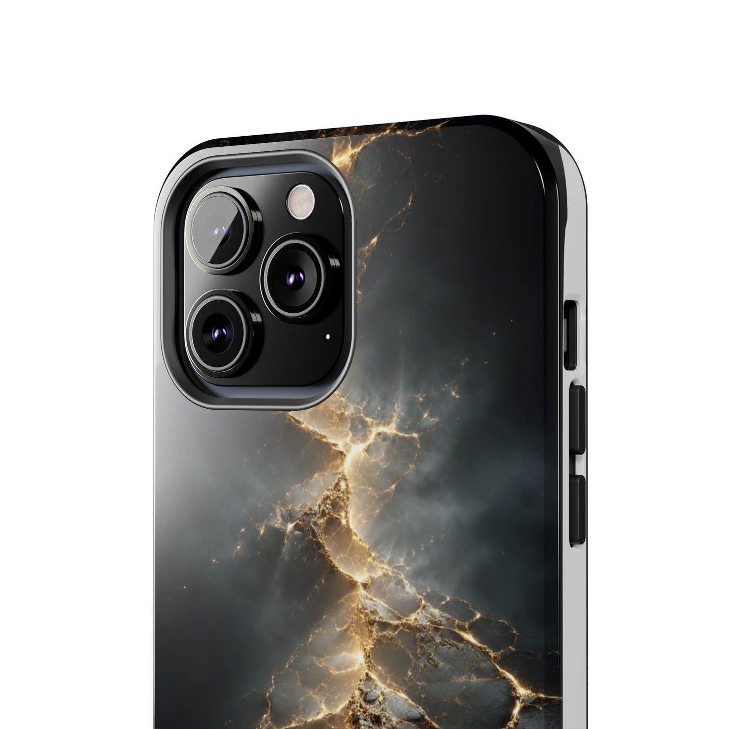 Majestic Marble Phone Case - Tough Protective Cover with Gold Veins