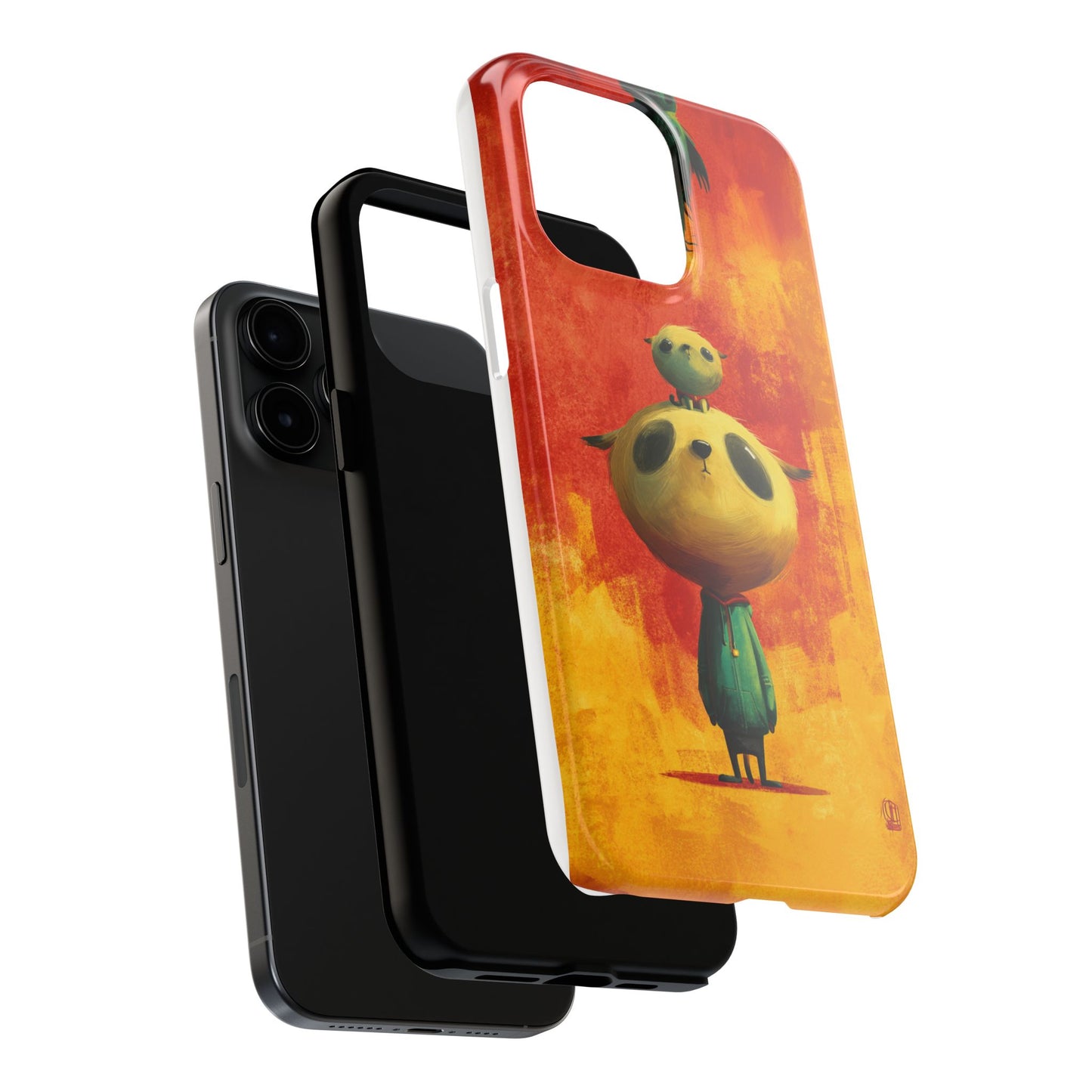 Whimsical Tough Phone Cases - Cute Animal Design for Trendy Protection
