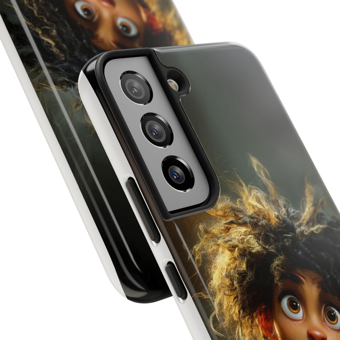 Whimsical Character Tough Phone Case for Kids