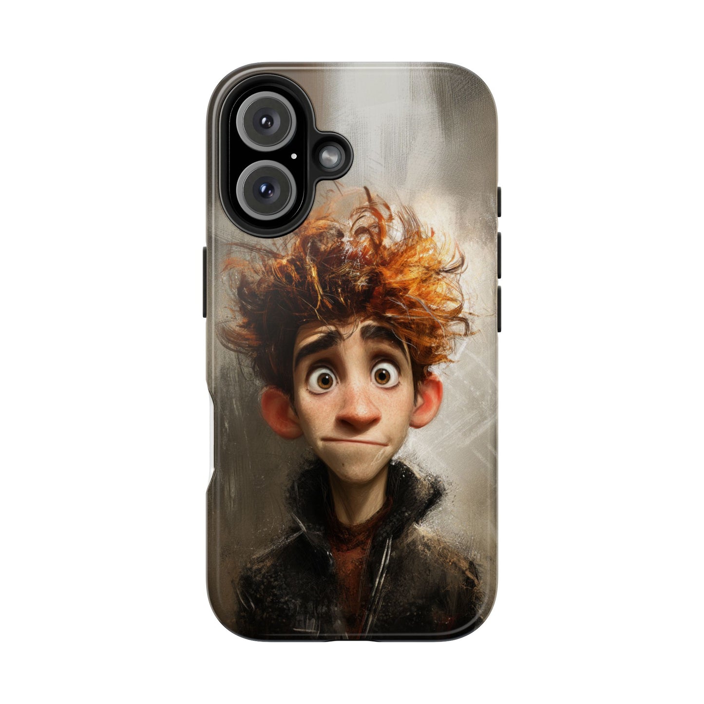 Whimsical Tough Phone Case – Unique Art Design for Creative Souls