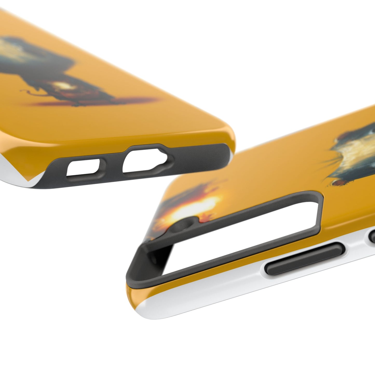 Whimsical Tough Phone Case | Cute Character Design for Animal Lovers
