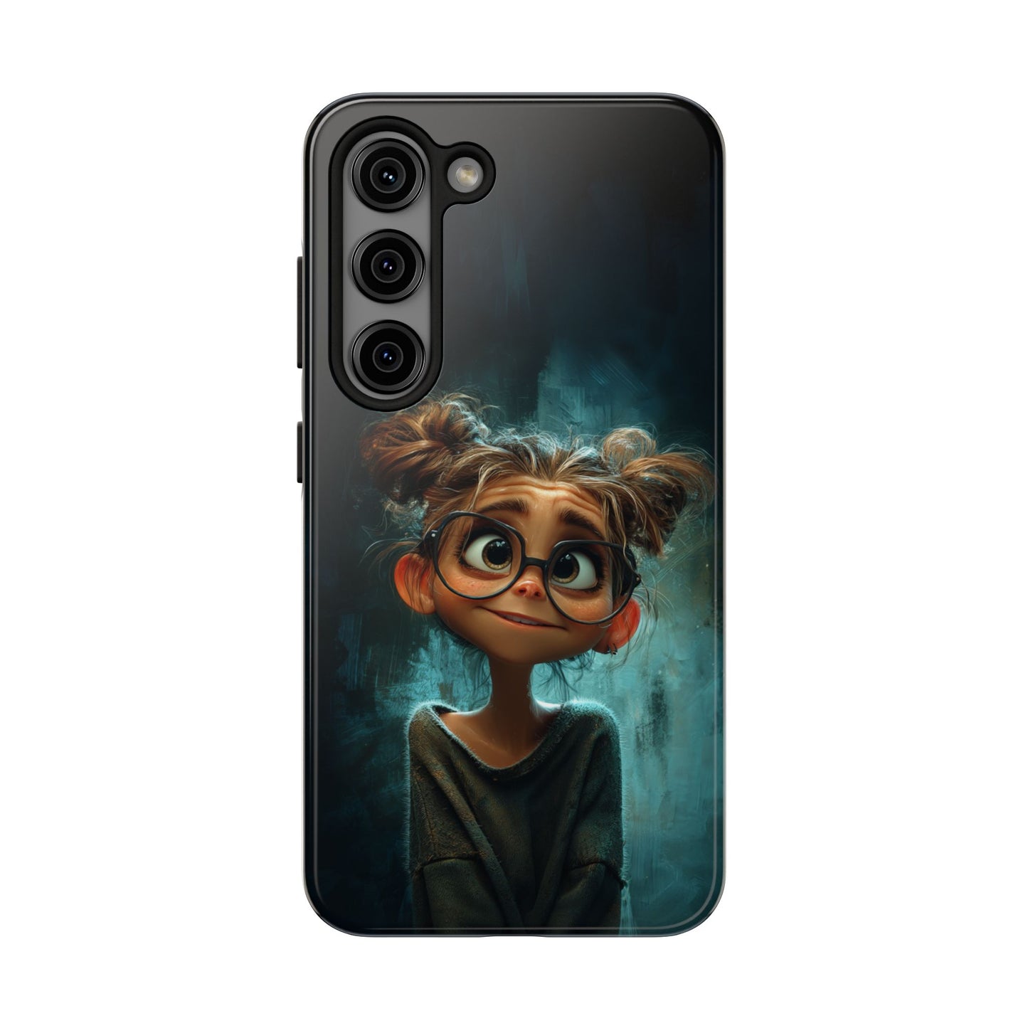 Cute Character Tough Phone Case - Perfect Gift for Kids and Teens