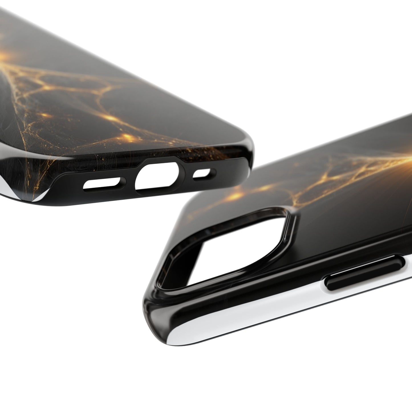 Cosmic Glow Tough Phone Case - Durable Protection with Stunning Galaxy Design