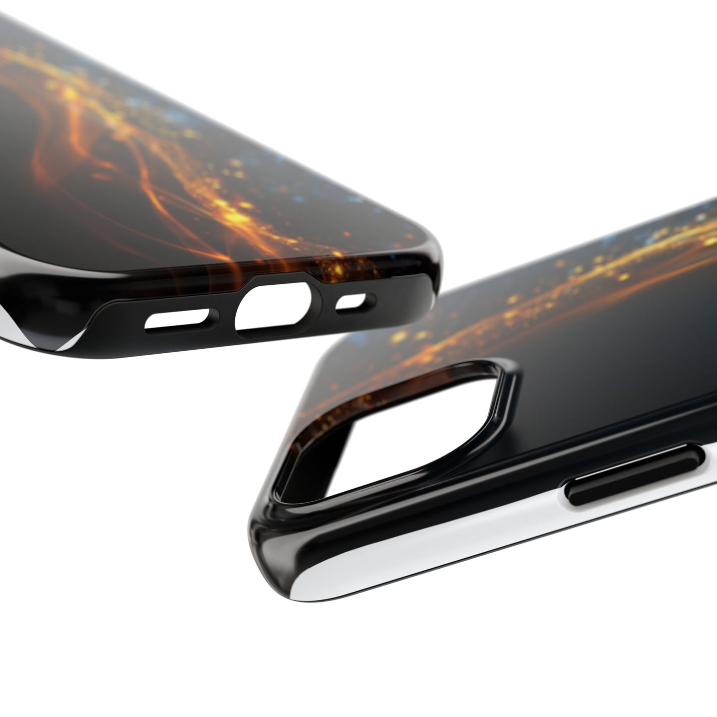 Stylish Tough Phone Cases - Durable Protection with Elegant Glow Design