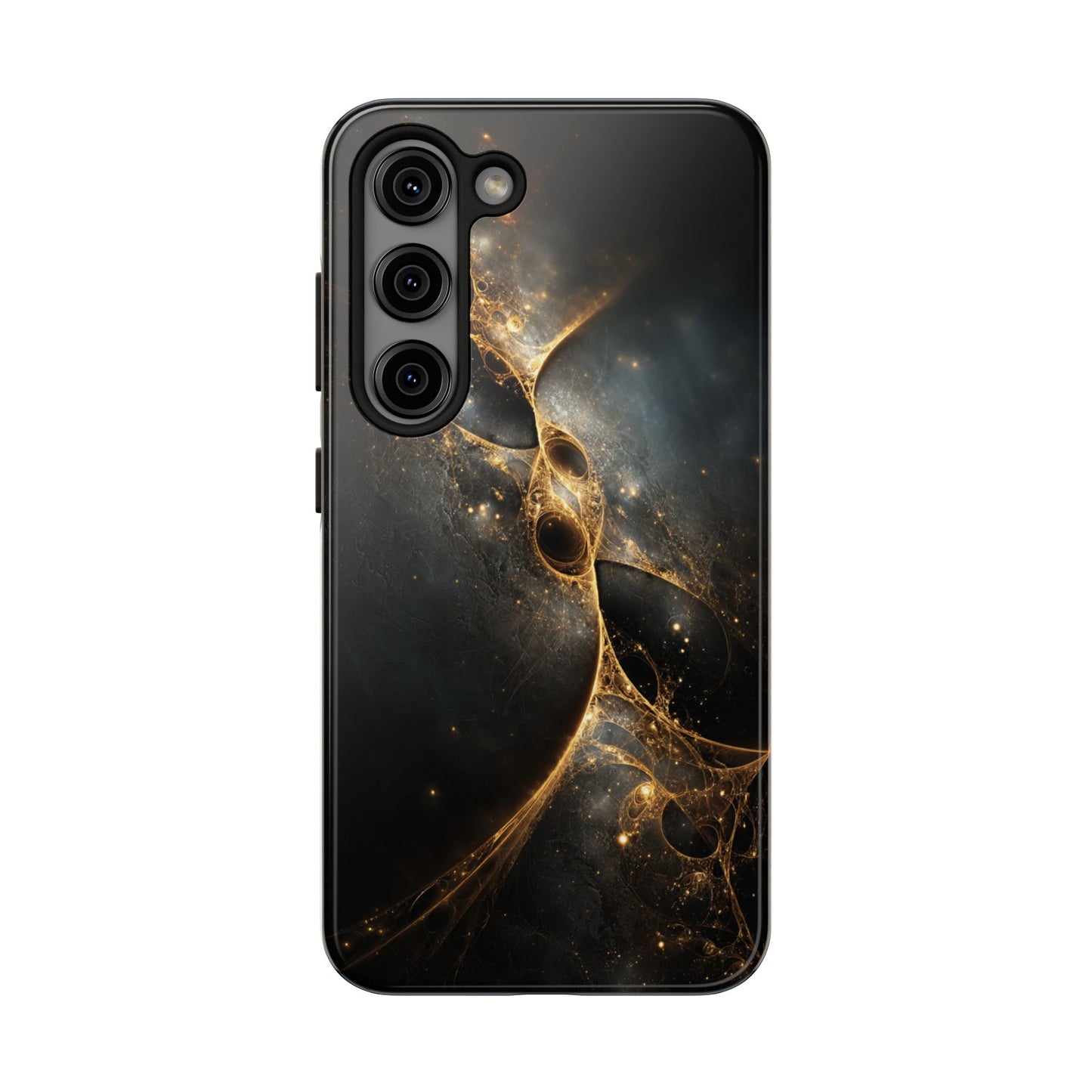 Galactic Elegance Tough Phone Case - Premium Protection for Cosmic Lovers
