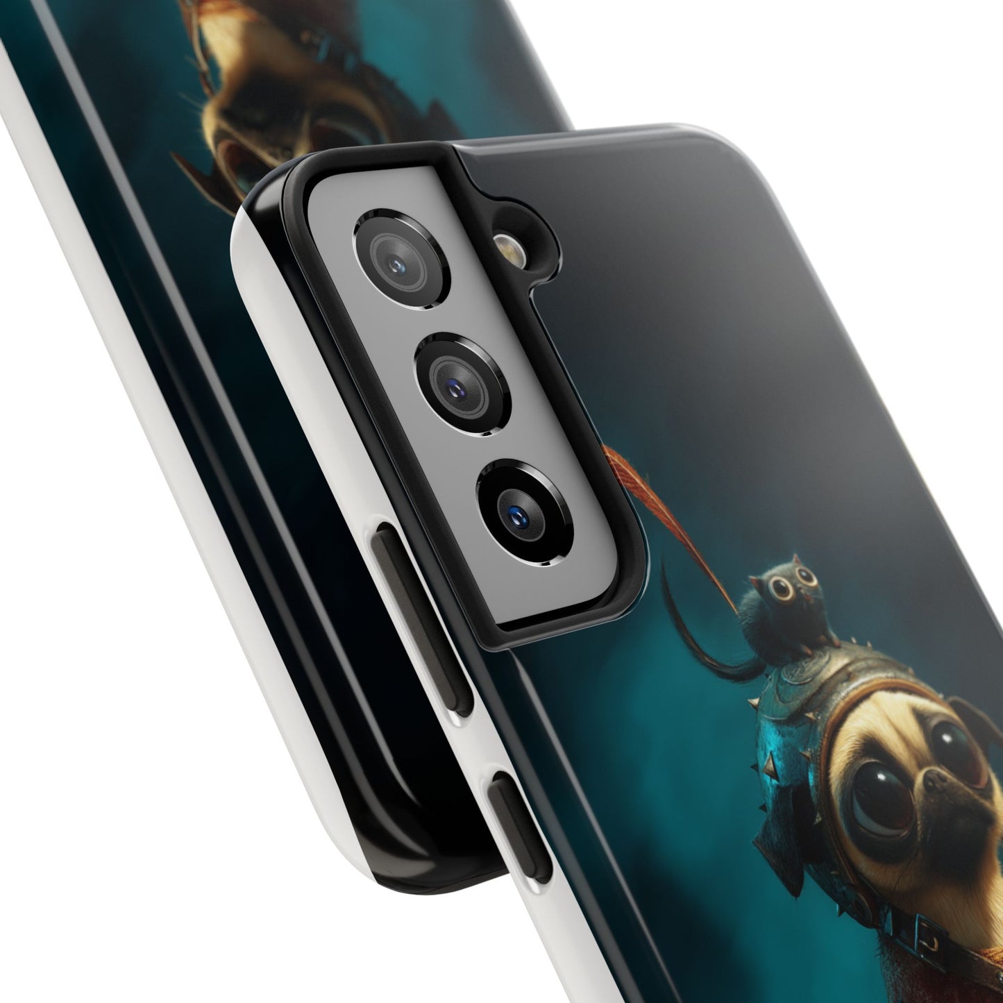 Cute Pug Adventure Tough Phone Case - Durable Protection for Pet Lovers