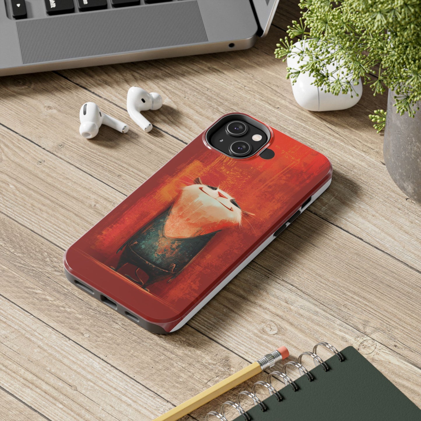 Funny Animal Tough Phone Case – Durable Protection with Whimsical Design