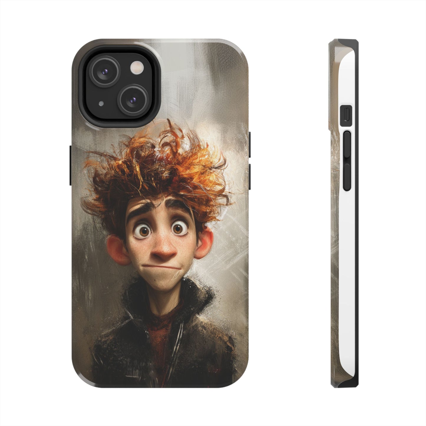 Whimsical Tough Phone Case – Unique Art Design for Creative Souls