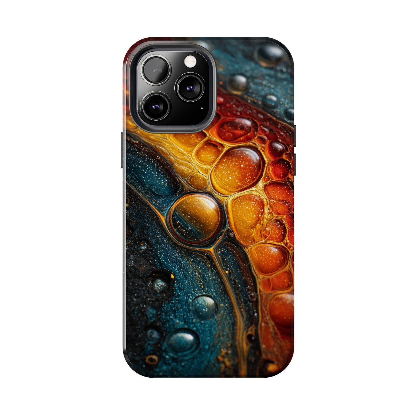 Abstract Art Tough Phone Case - Colorful Design for Stylish Protection