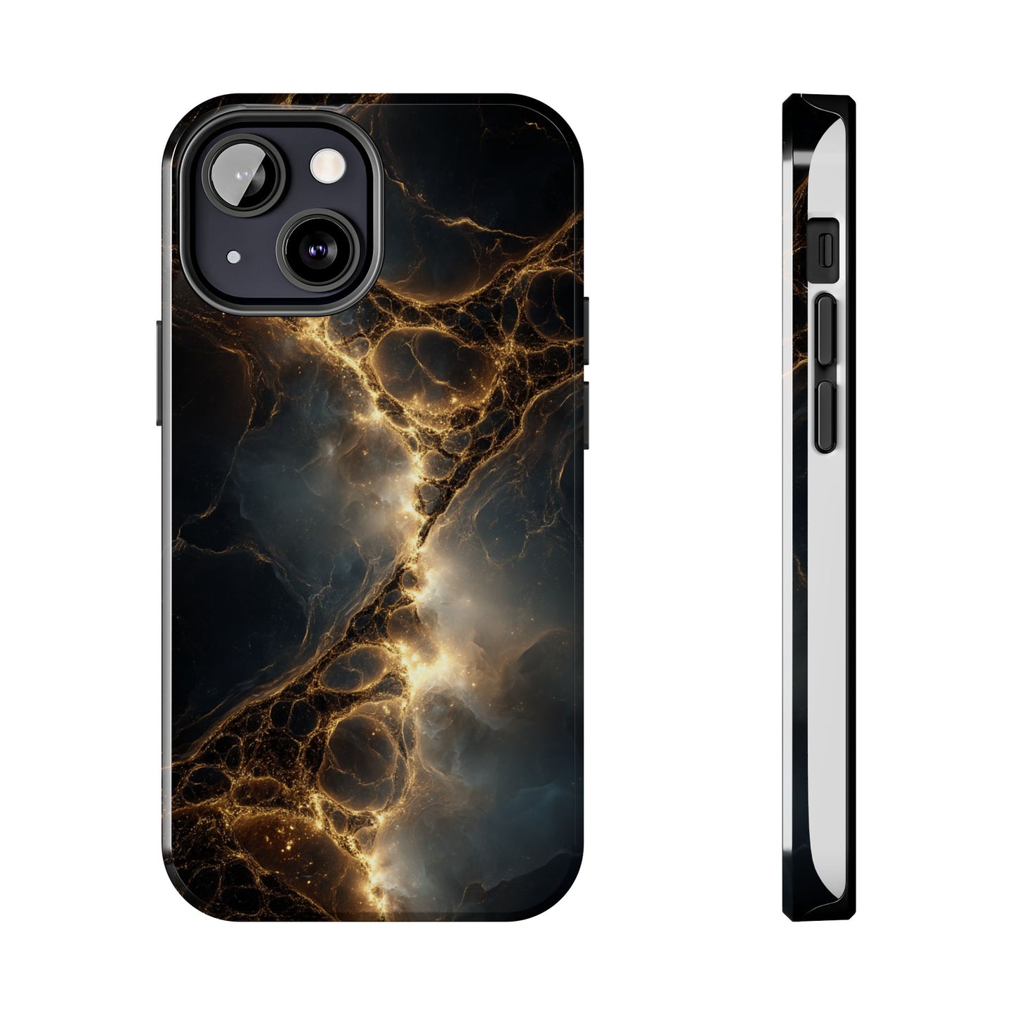 Galaxy Glow Tough Phone Case - Durable Design for Astronomical Vibes