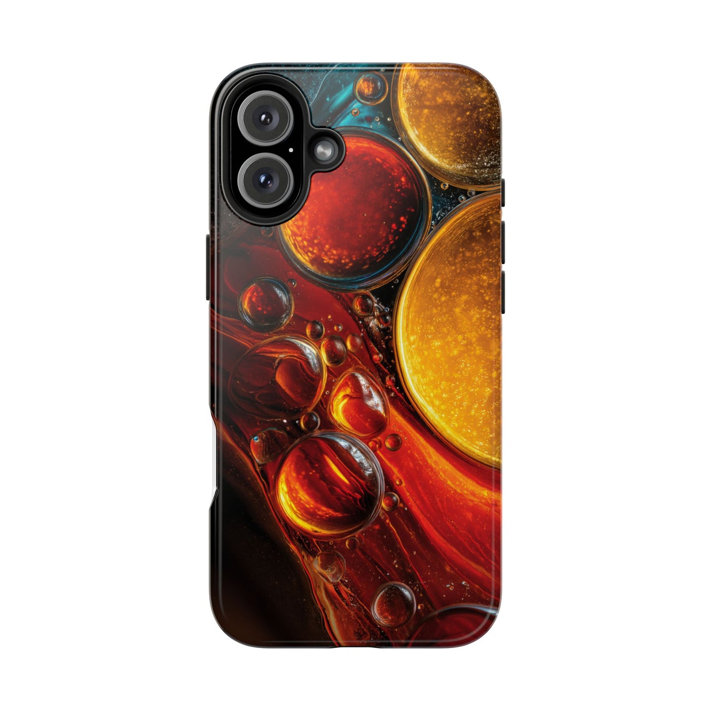 Vibrant Abstract Tough Phone Case - Protective Cover with Colorful Design