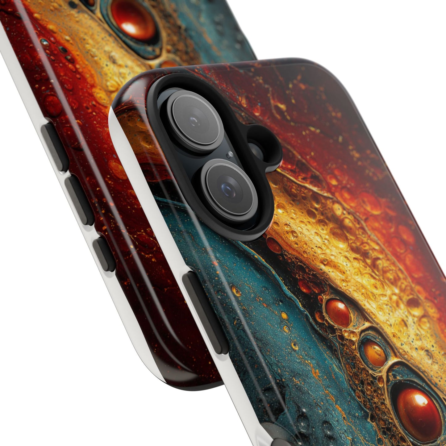 Abstract Colorful Tough Phone Case - Protective Cover with Unique Design