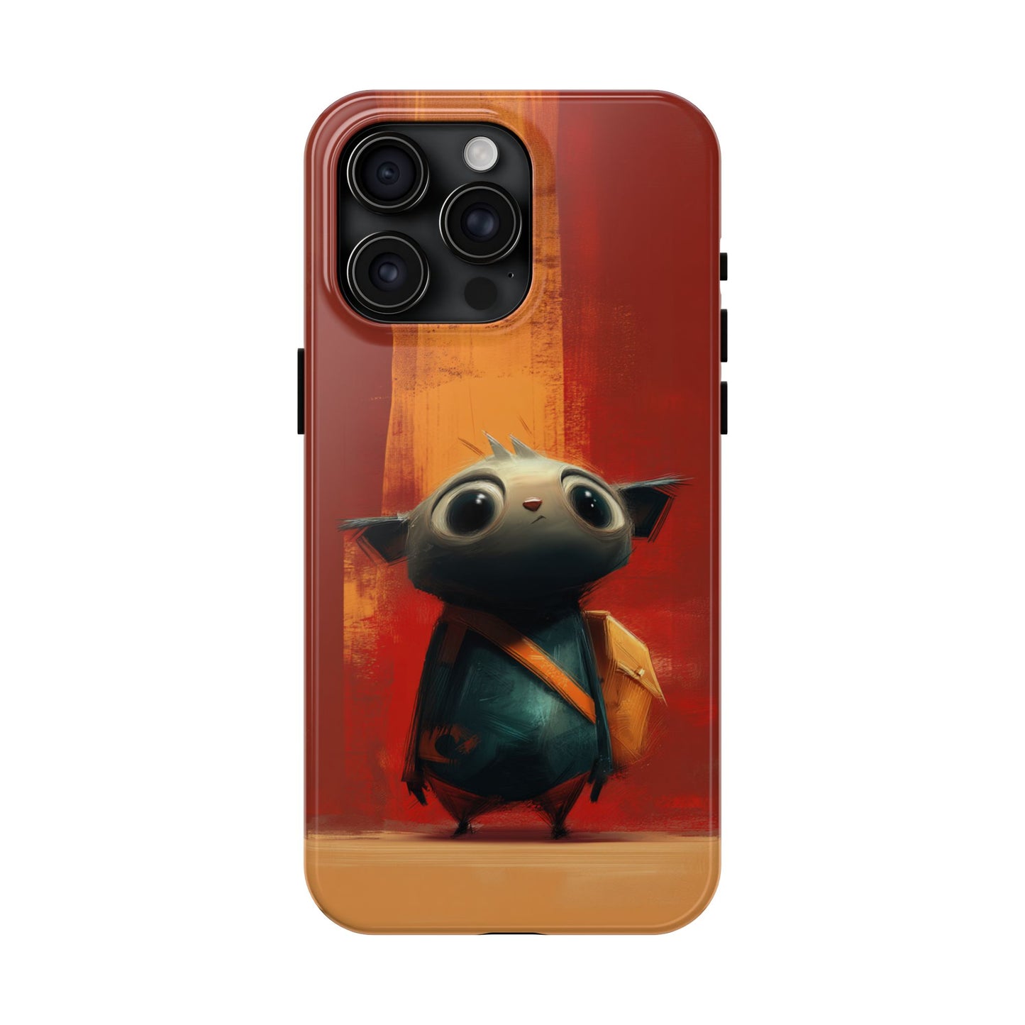 Adventurous Character Tough Phone Case - Durable Protection for Creative Souls