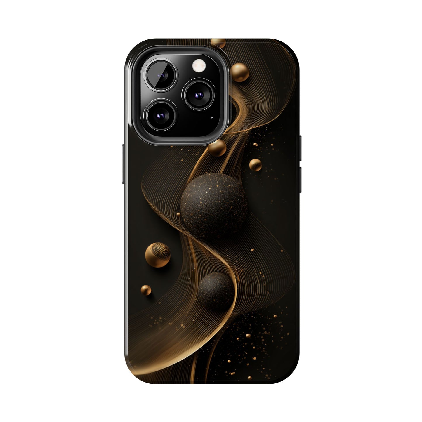 Elegant Abstract Galaxy Tough Phone Case - Perfect for Cosmic Art Lovers