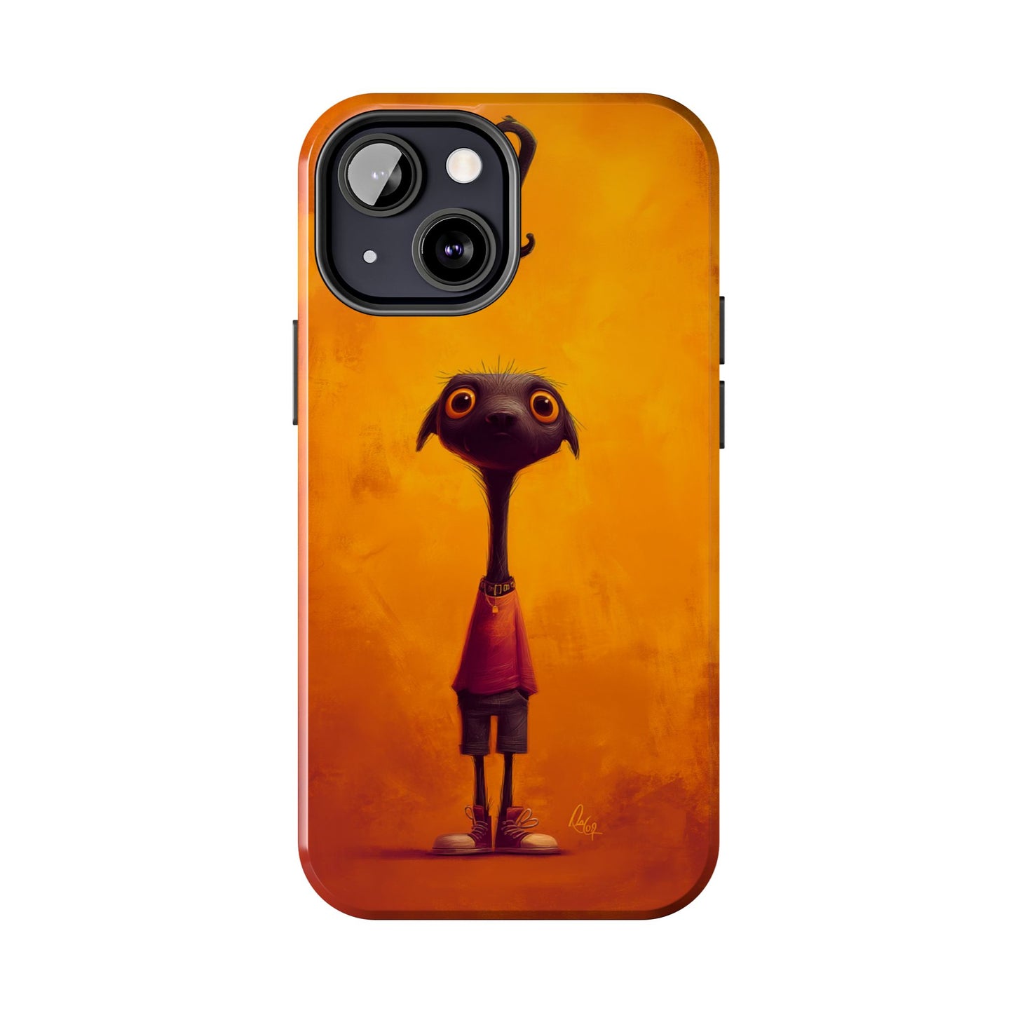 Whimsical Tough Phone Cases - Unique, Durable Design for Creative Minds
