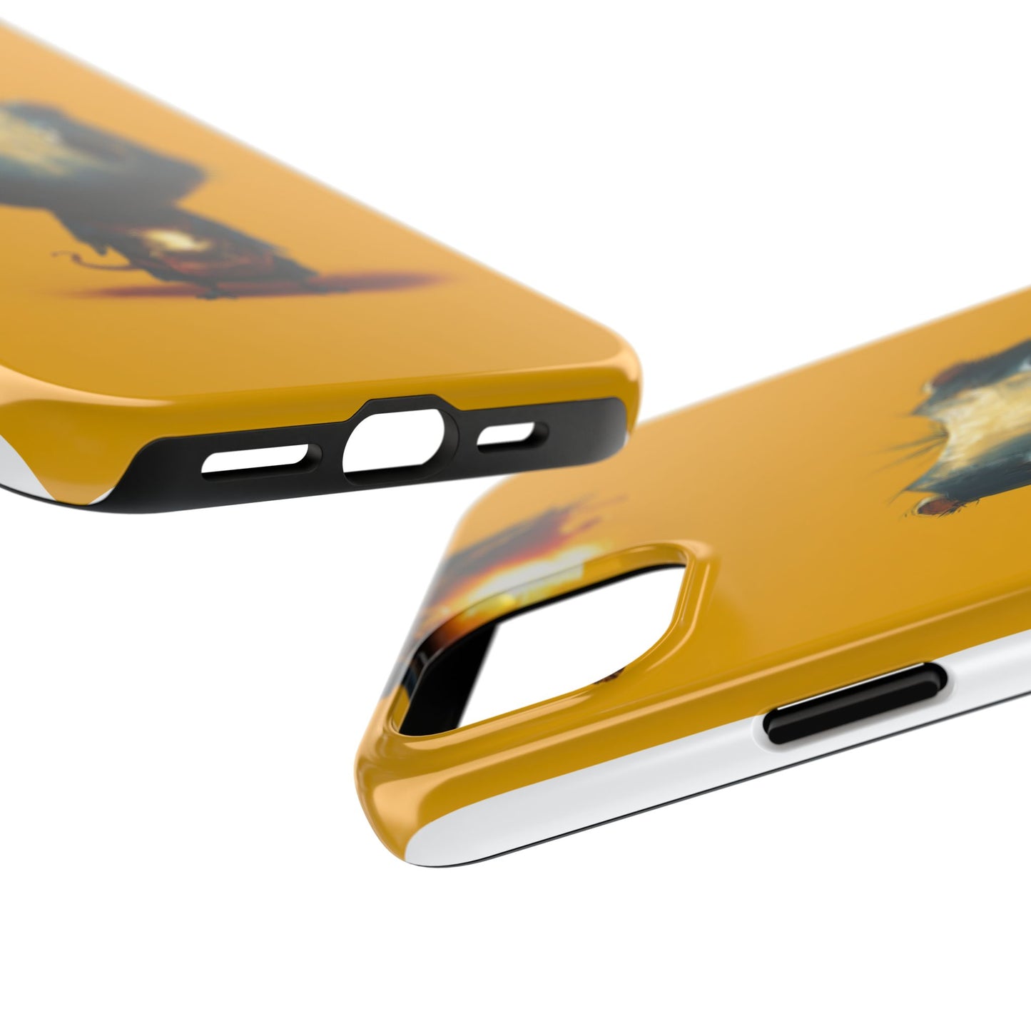 Whimsical Tough Phone Case | Cute Character Design for Animal Lovers