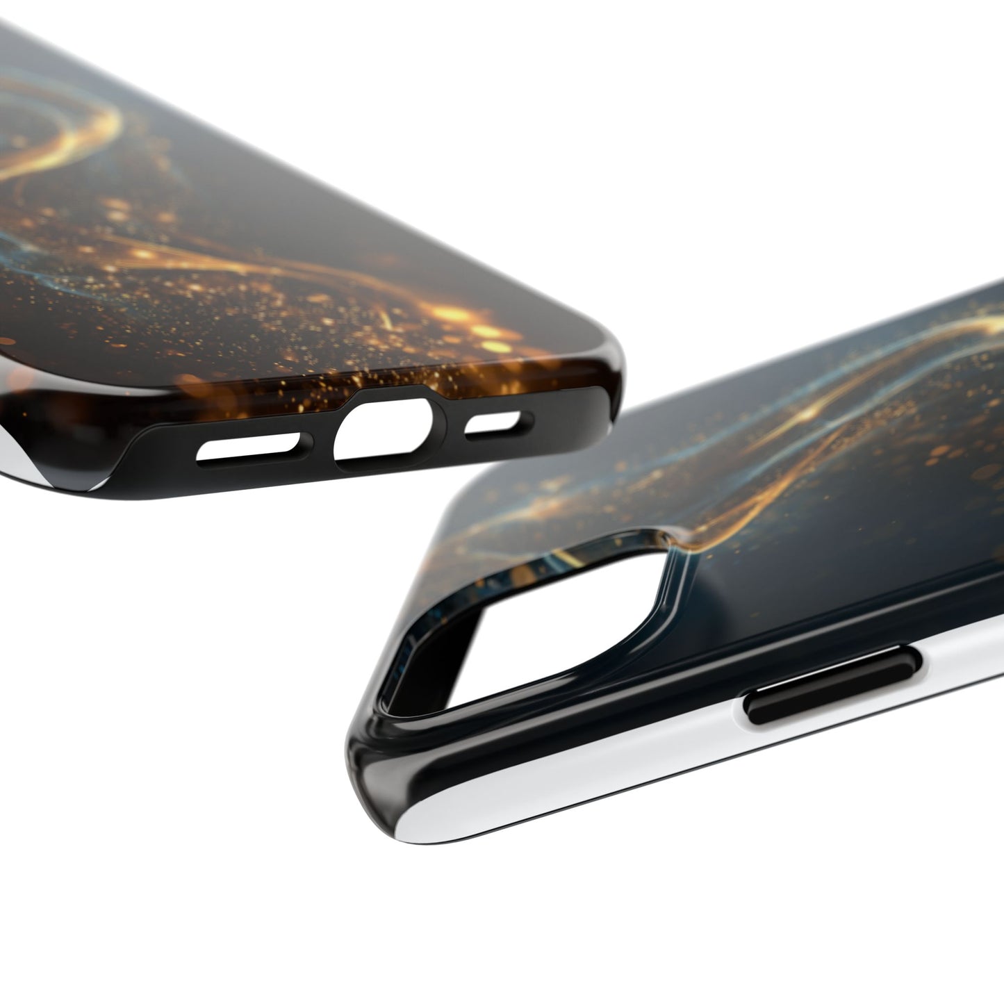 Elegant Glitter Tough Phone Case - Stylish & Durable Protection