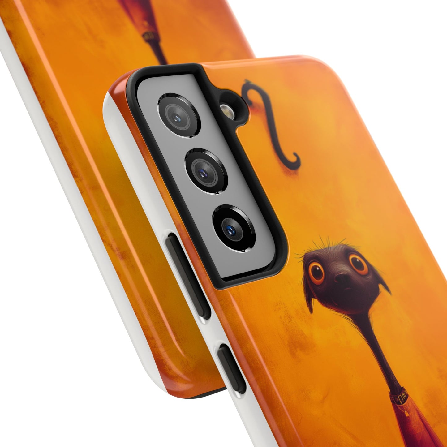Whimsical Tough Phone Cases - Unique, Durable Design for Creative Minds