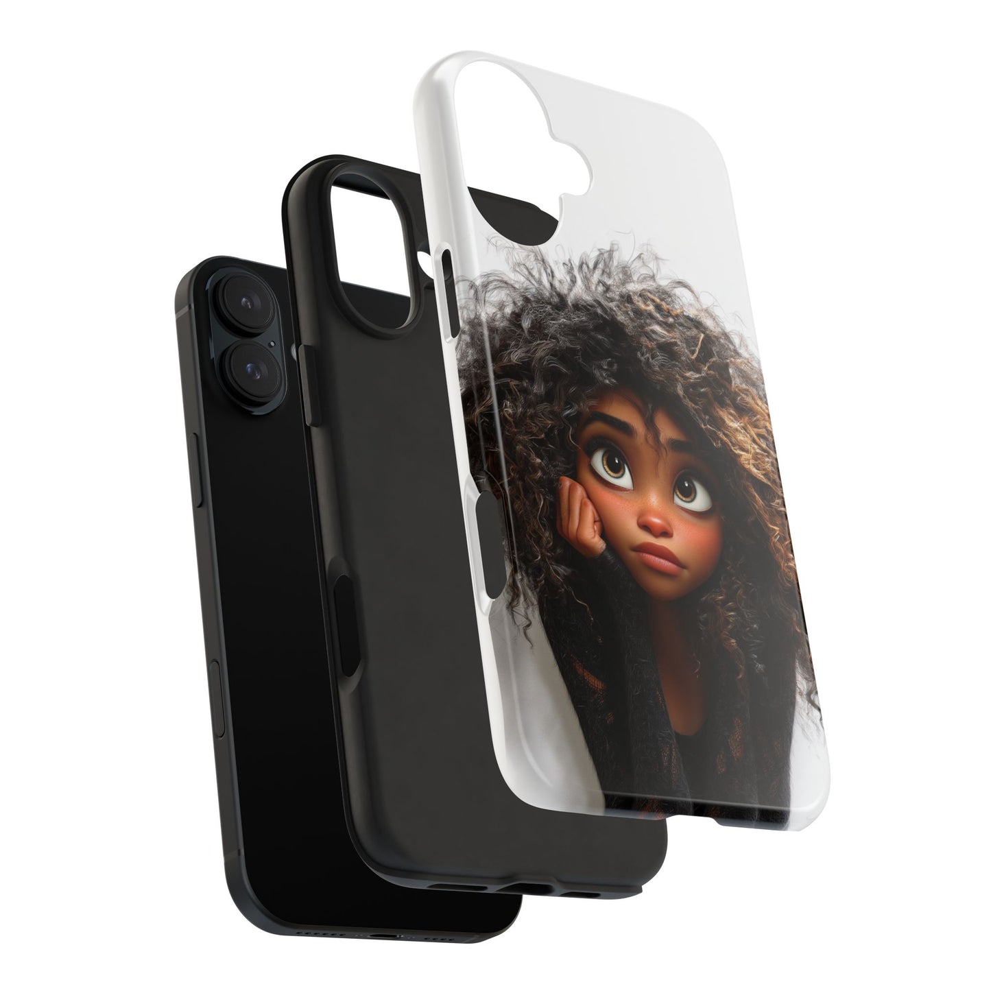 Whimsical Tough Phone Case – Playful Character Design for Teens & Creatives