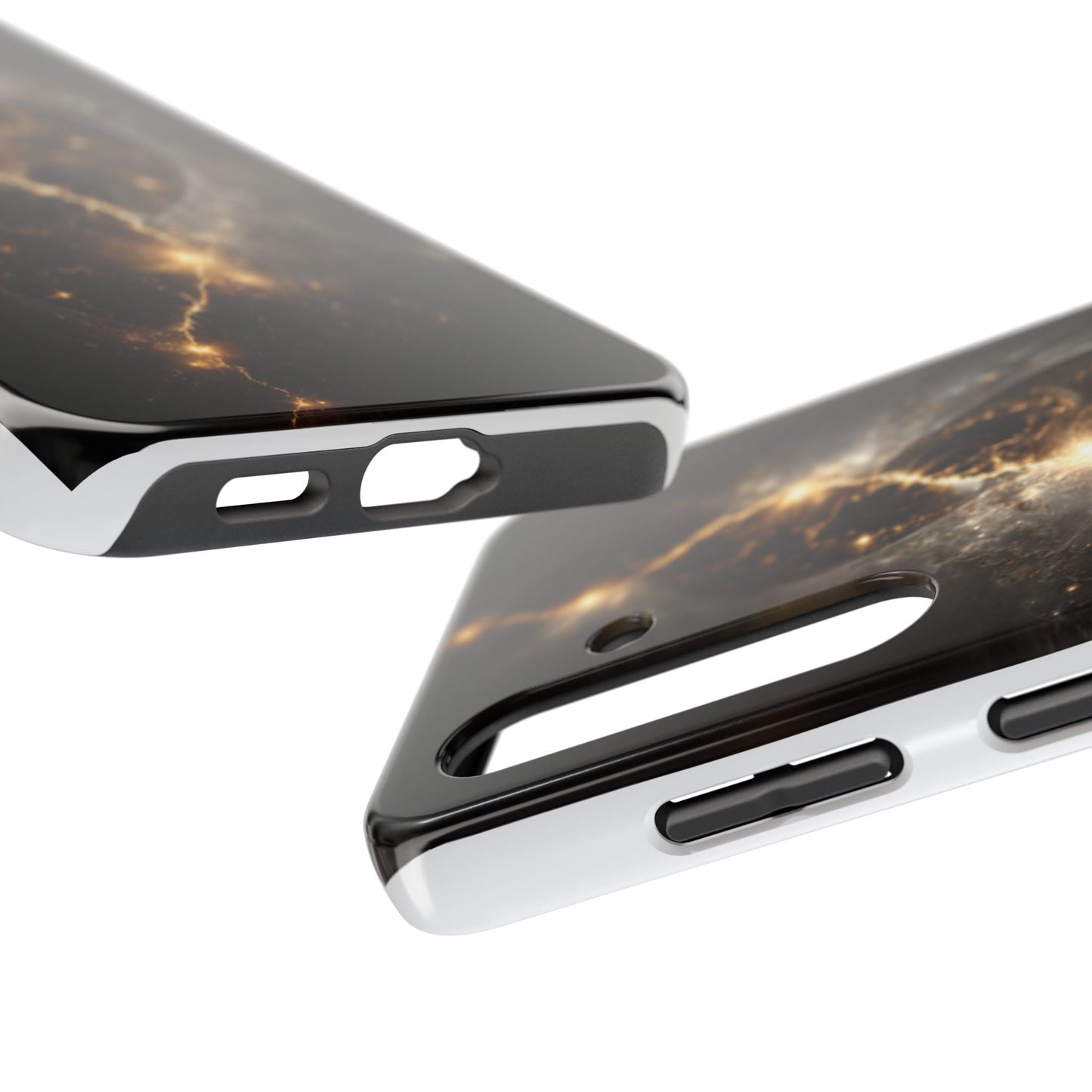 Galaxy-Inspired Tough Phone Case - Cosmic Protection for Your Device