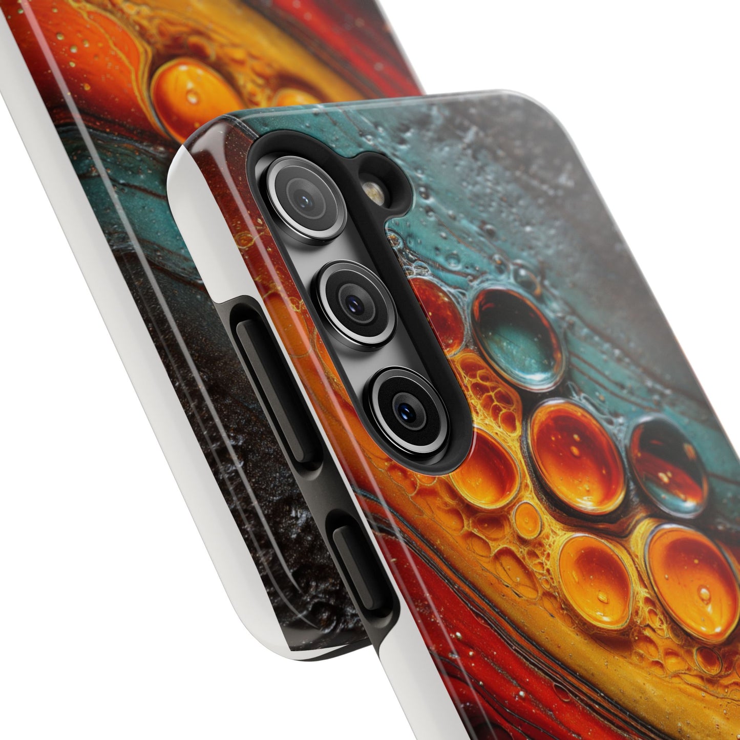 Artistic Tough Phone Case - Unique Abstract Design for Durable Protection