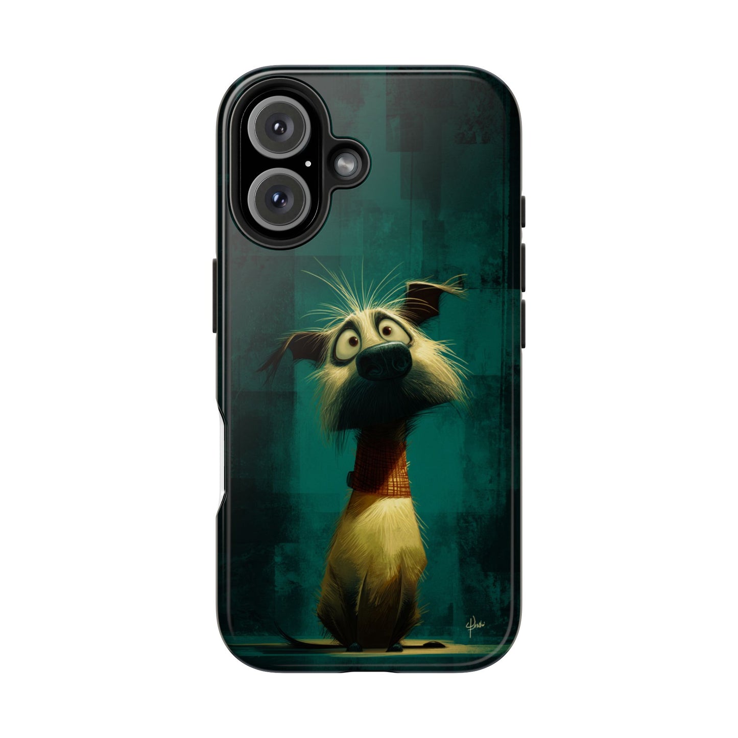 Cute Pet-Inspired Tough Phone Case - Ideal for Animal Lovers
