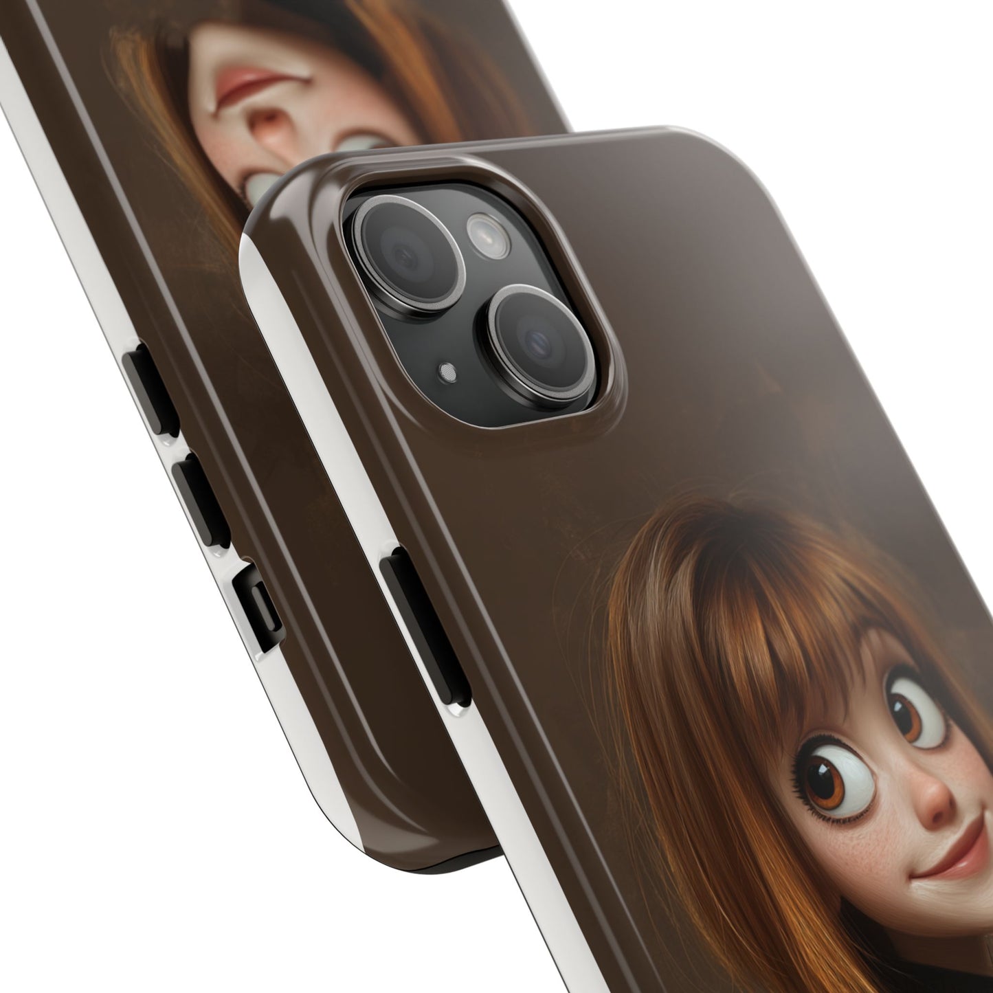 Cute Cartoon Character Tough Phone Case - Durable & Stylish Protection