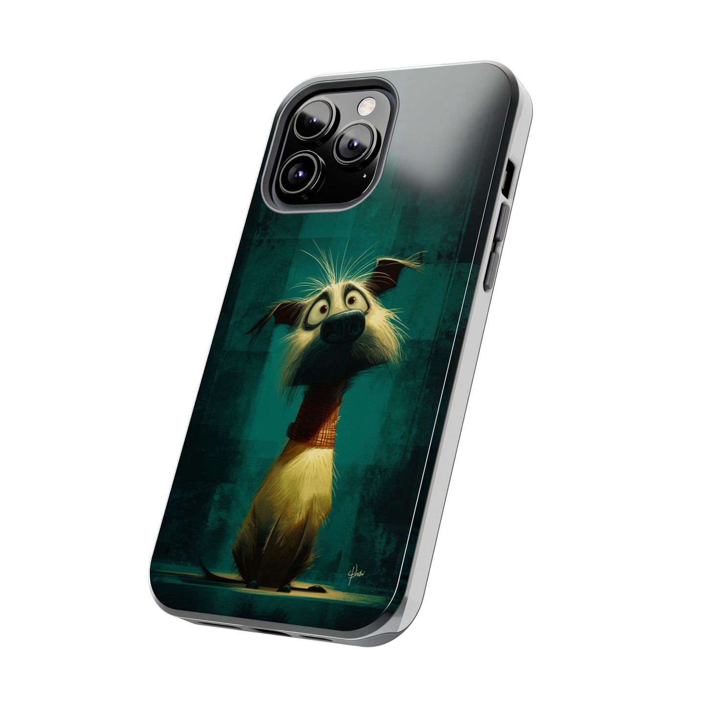 Cute Pet-Inspired Tough Phone Case - Ideal for Animal Lovers