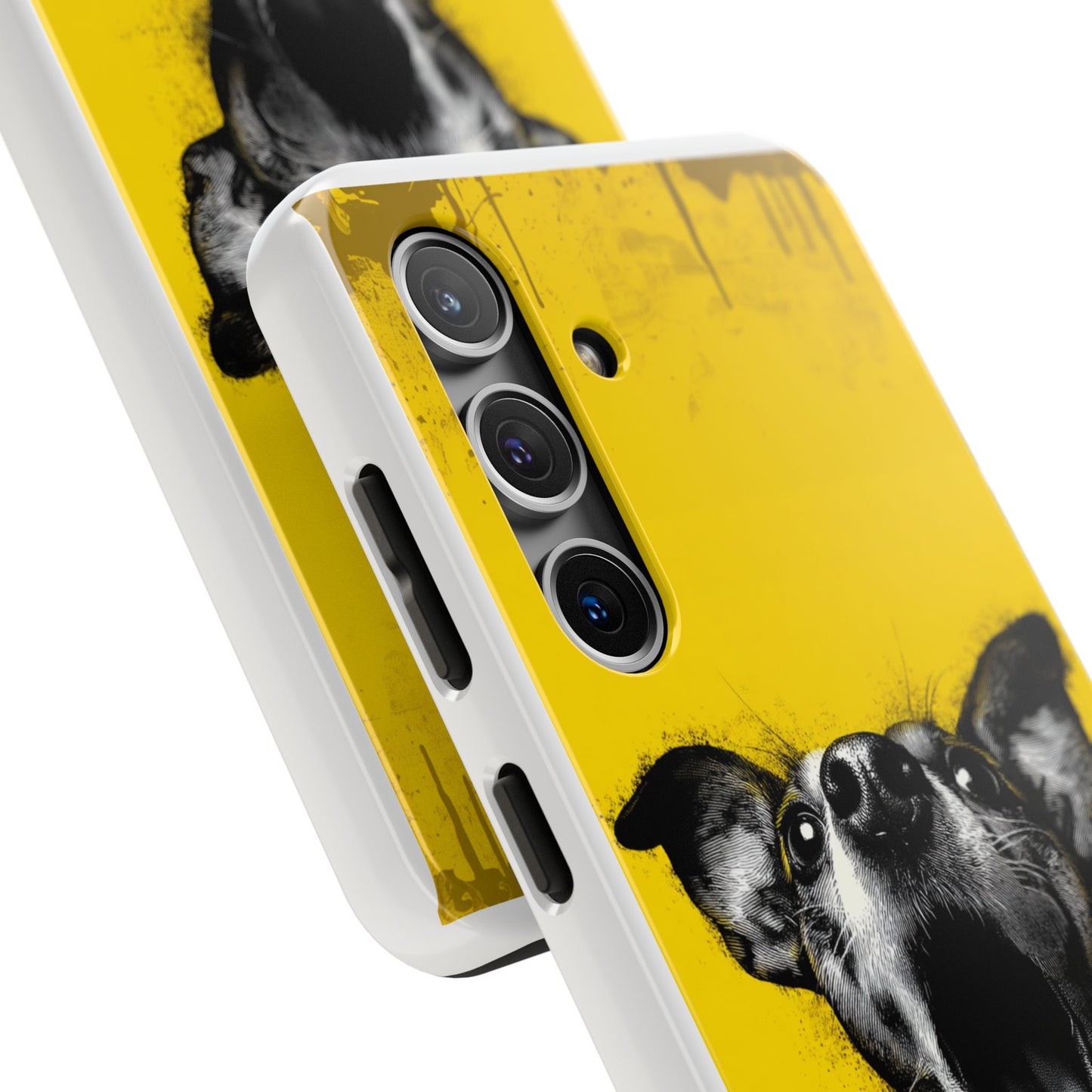 Vibrant Dog Lover Tough Phone Case – Durable Pet-Inspired Protection with Bold Design