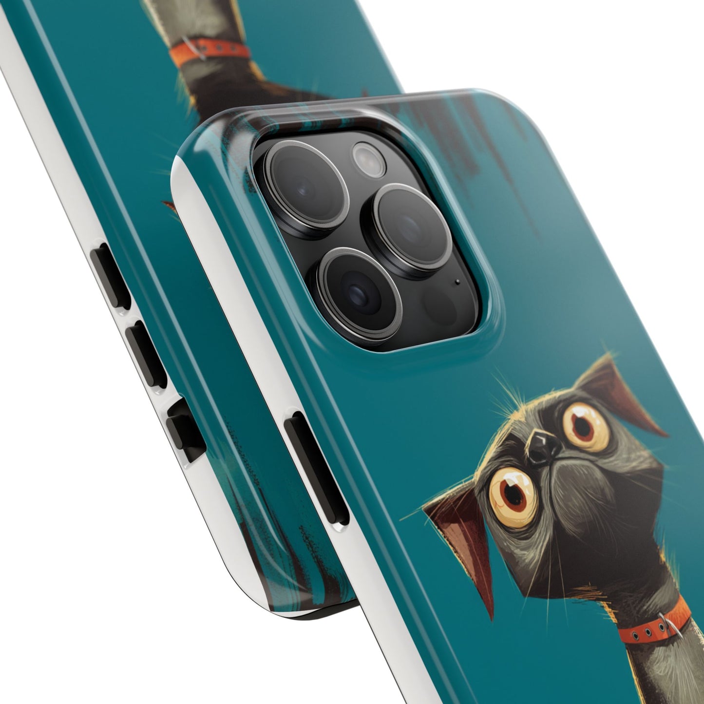 Cute Dog Tough Phone Case - Durable Protection for Pet Lovers