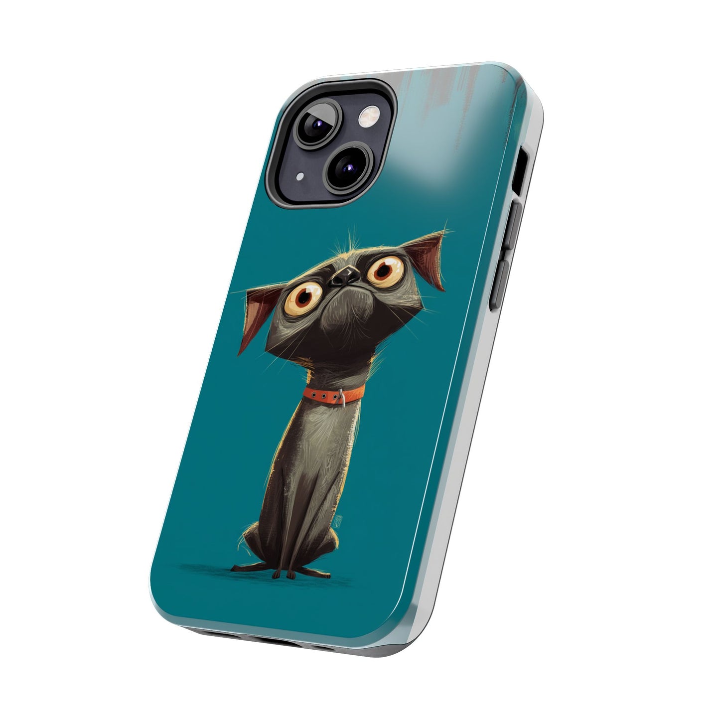 Cute Dog Tough Phone Case - Durable Protection for Pet Lovers