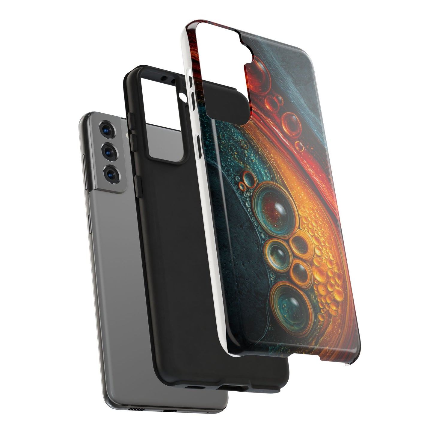 Vibrant Abstract Phone Case - Tough Protection with Style
