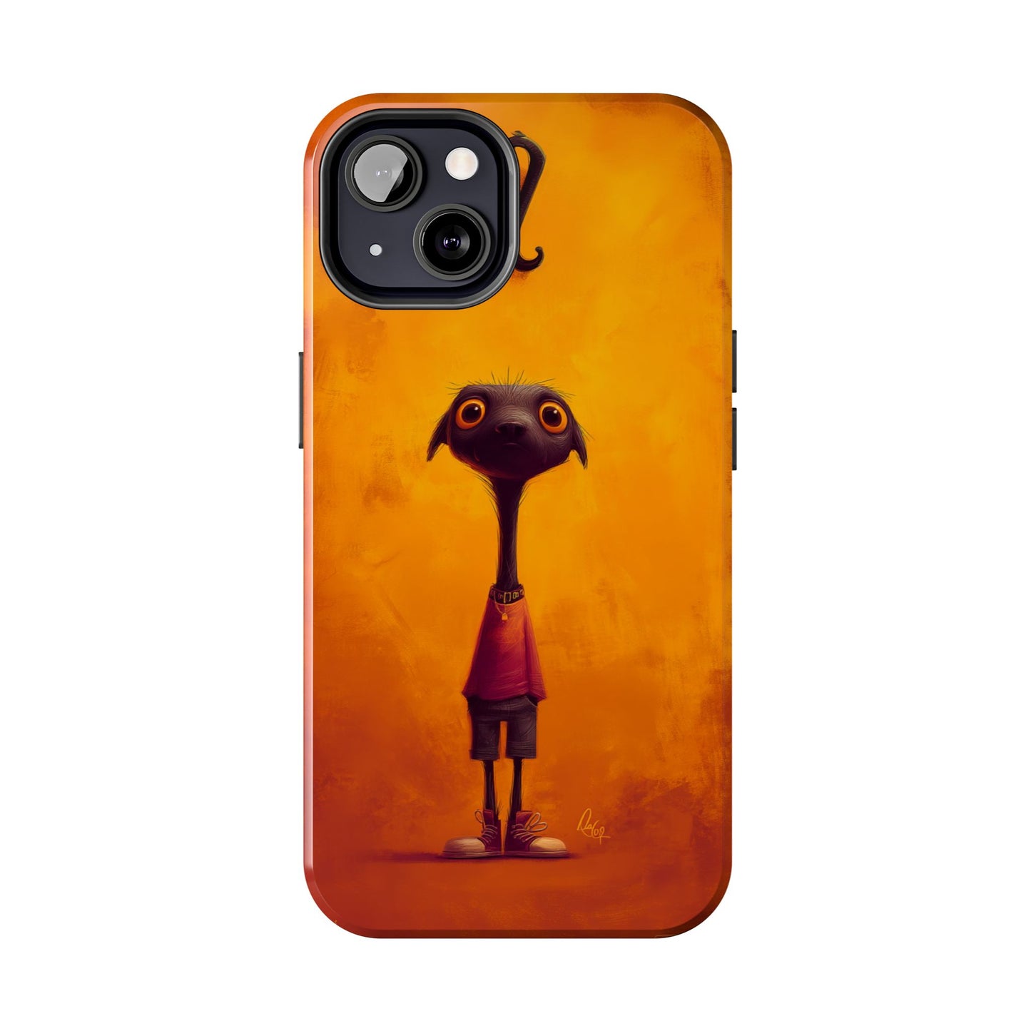 Whimsical Tough Phone Cases - Unique, Durable Design for Creative Minds