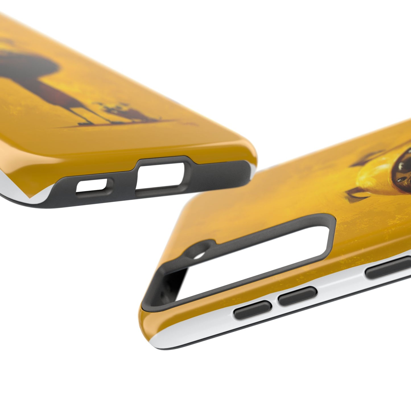 Cute Dog-Themed Tough Phone Cases - Durable Protection & Fun Design