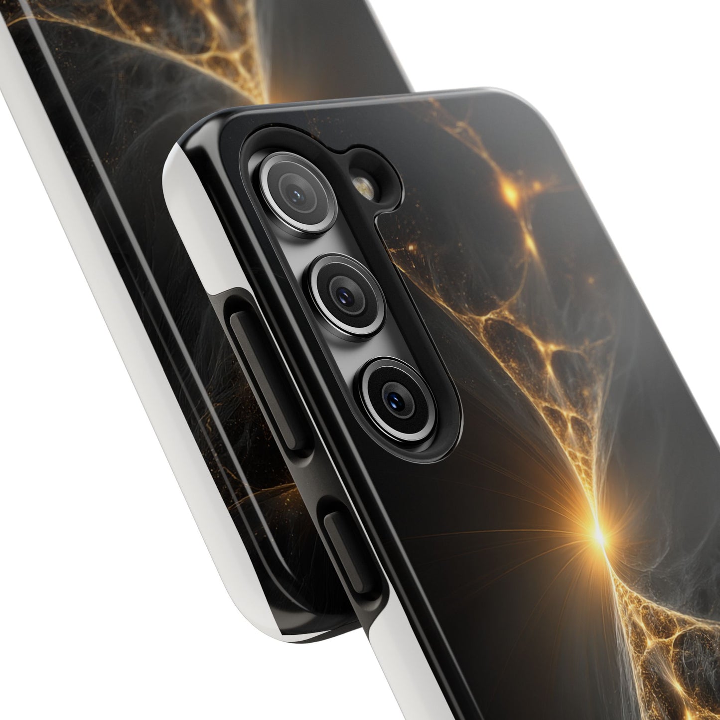 Cosmic Glow Tough Phone Case - Durable Protection with Stunning Galaxy Design