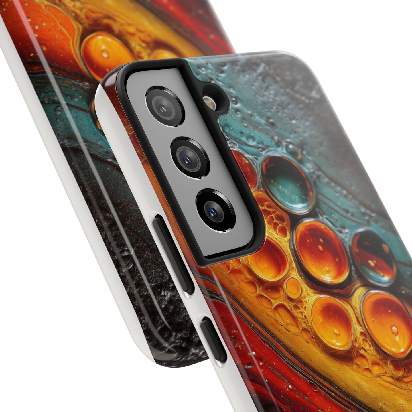 Artistic Tough Phone Case - Unique Abstract Design for Durable Protection