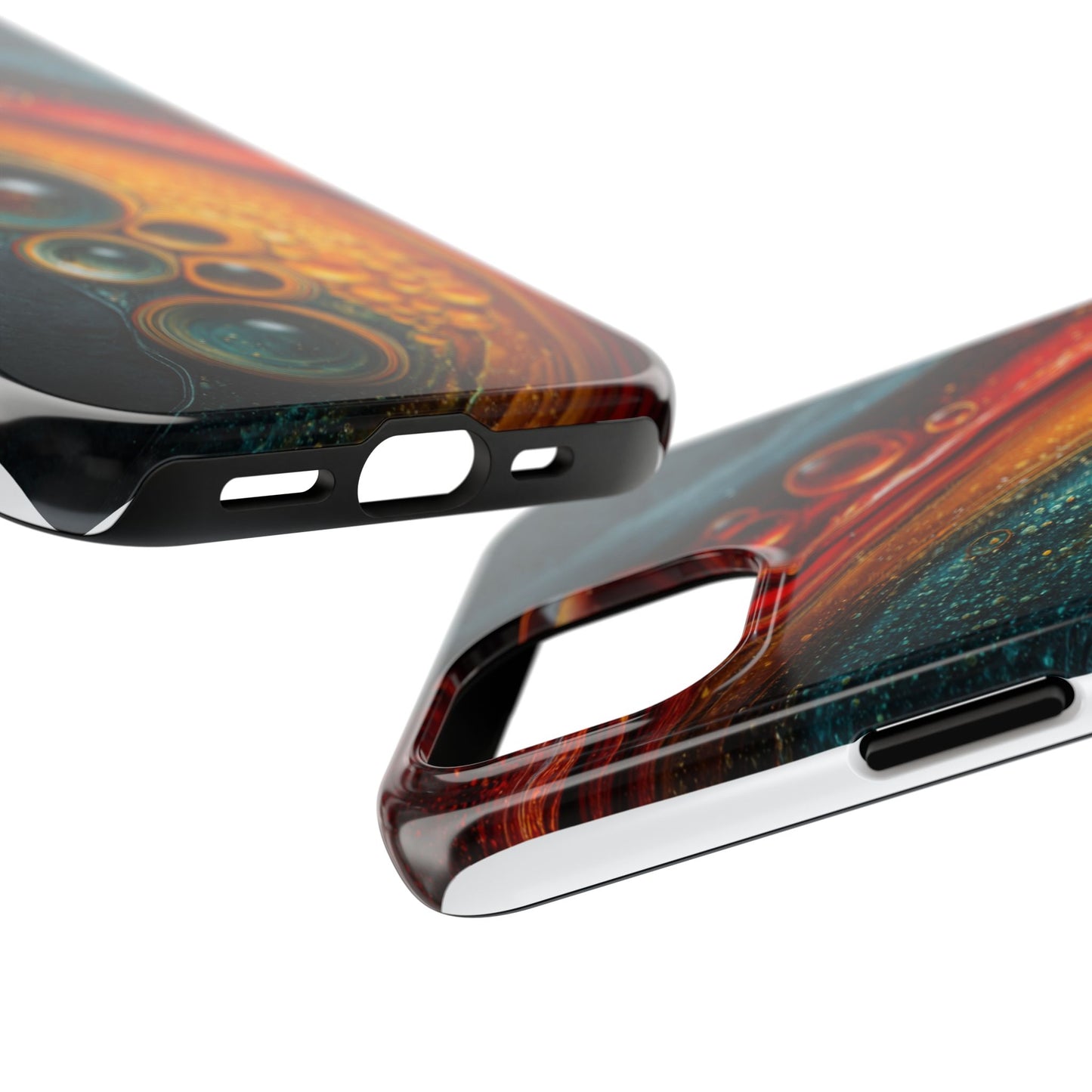Vibrant Abstract Phone Case - Tough Protection with Style