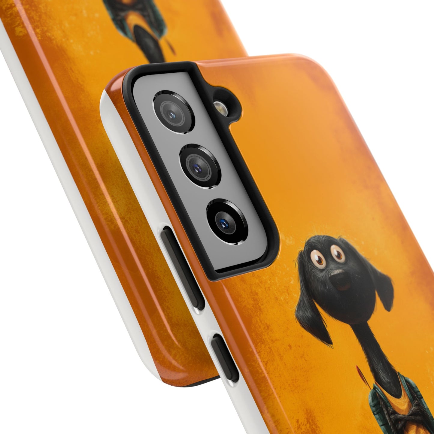Cute Dog Art Tough Phone Case for Animal Lovers